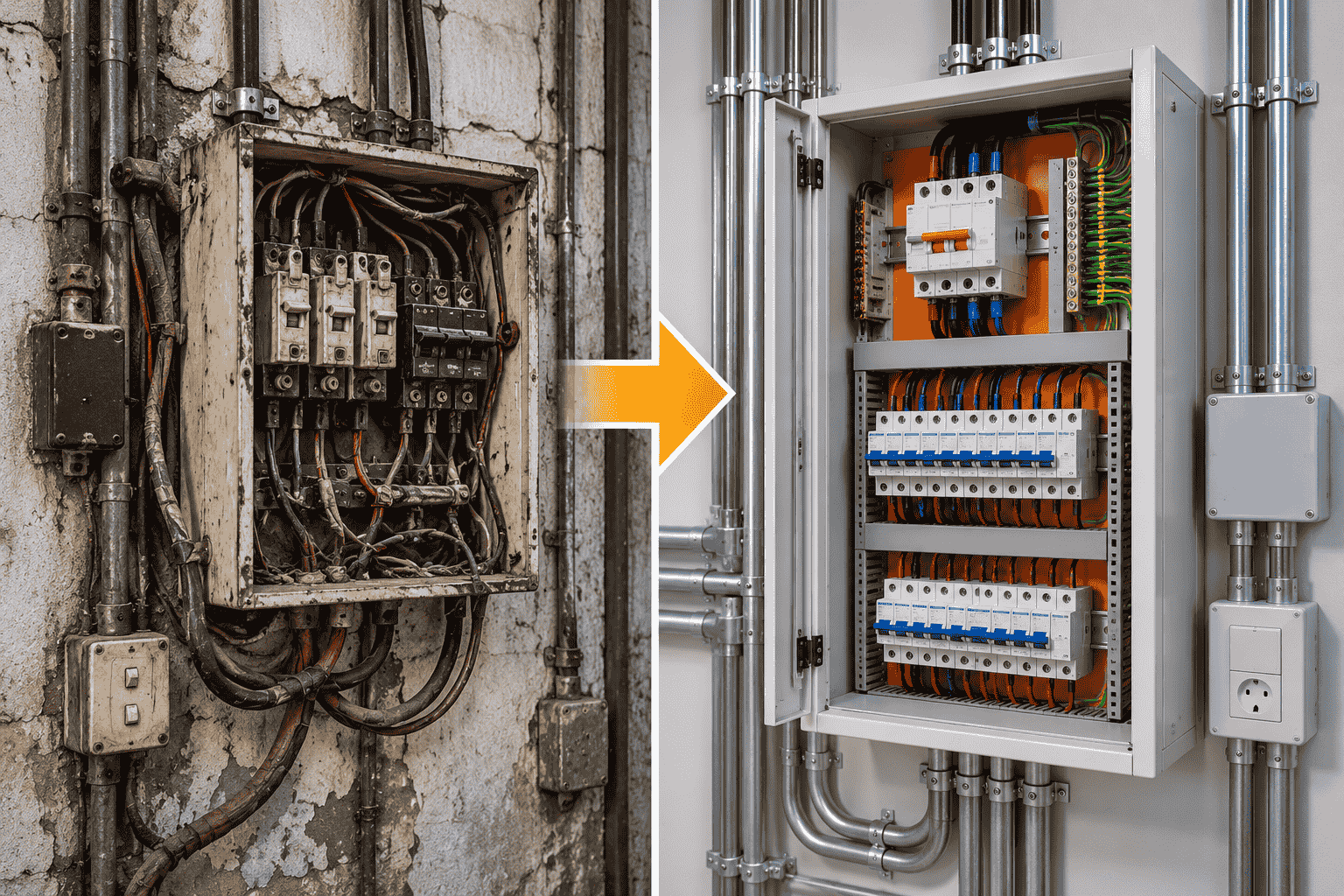 Modernização de sistemas elétricos